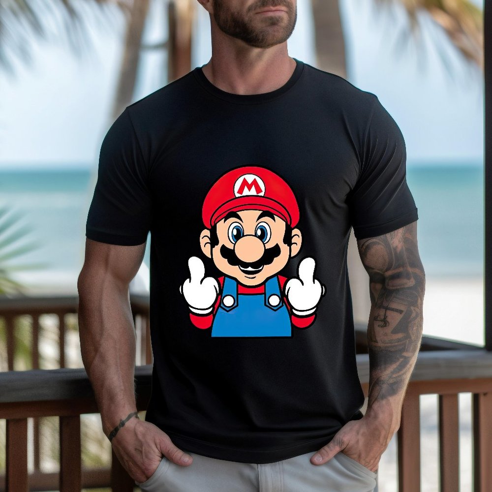 Stylish Feat. Mario Bros Ramadan Isabel w Vectors Unisextee